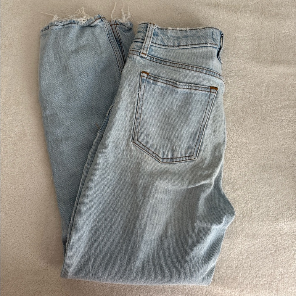 Abercrombie jeans mom high rise